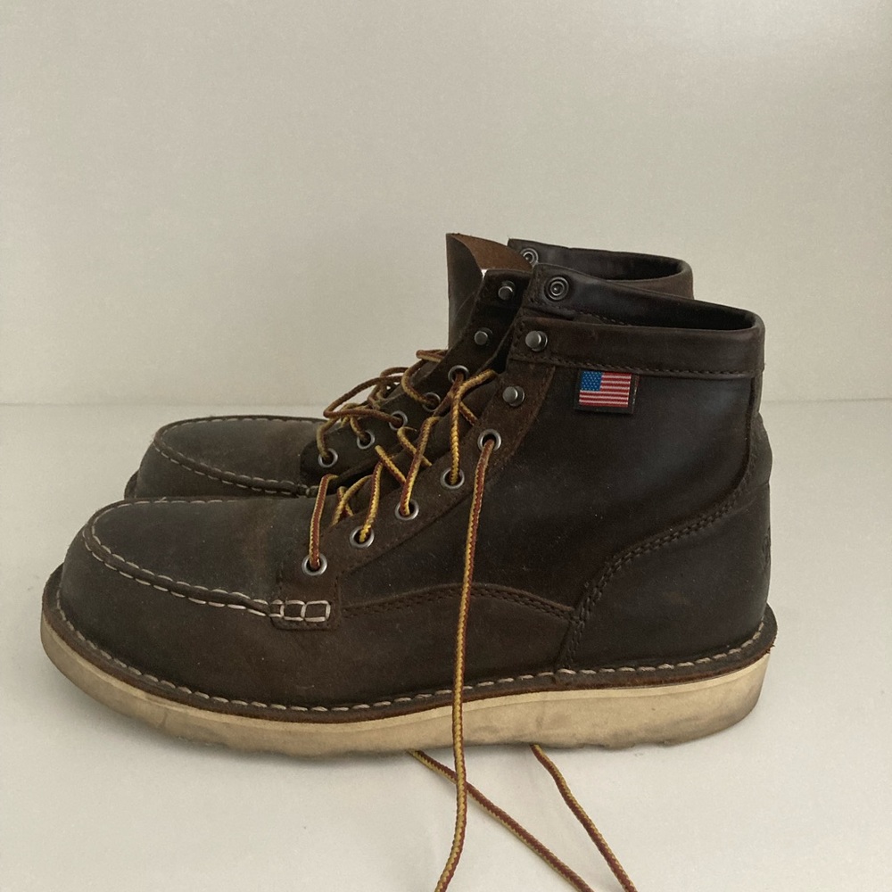 Danner Bull Run Moc steel toe work boots